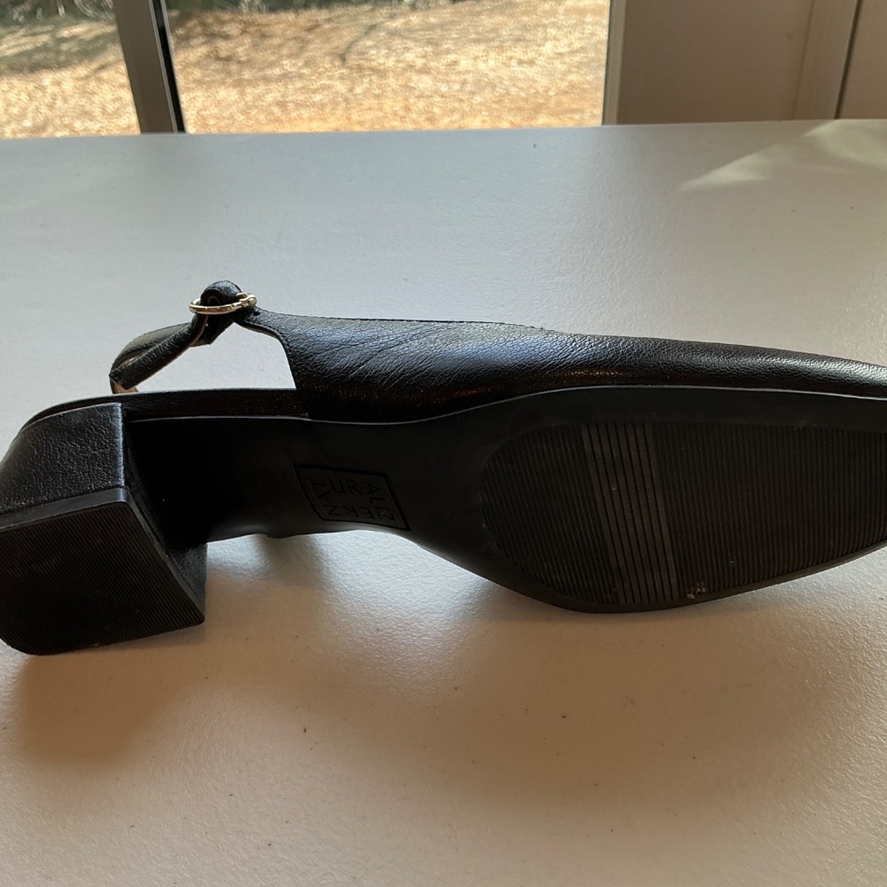 Naturalizer Black Slingback Heels - Picture 6 of 12